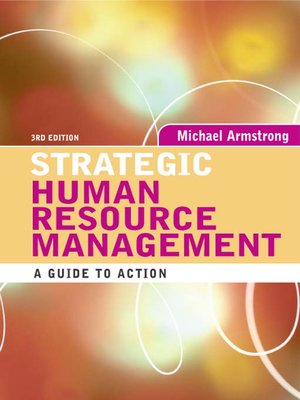 cover image of Strategic Human Resource Management 3rd edition